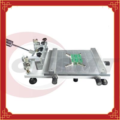 China Hand Solder Paste Stencil Machine PCB Solder Stencil Printer 320*450mm for sale