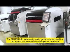 DEK 03IX smt stencil printer-