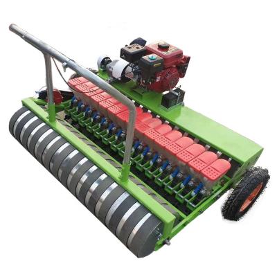 China Small Vegetable Planter Gasoline Seeds Agricultural Vegetable Planting Motorized Self Propelled Driller for sale