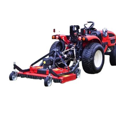 China Height Adjustable Grips Agricultural Tractor PTO Rear Mounted Grass Cutter Finish Rotary Mower With CE For Sale for sale