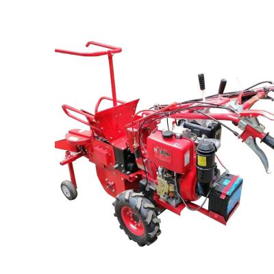 China Mini corn harvester maize harvester machine used in hills and mountains for sale