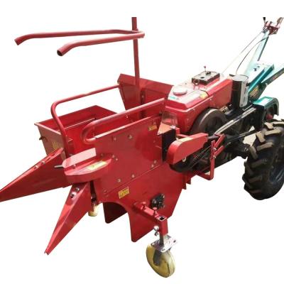 China Complete mini corn harvester maize harvester machine for tractor for sale