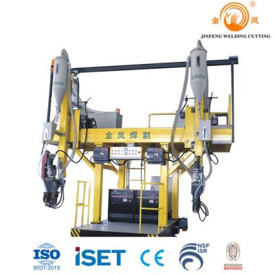 China H beam plasma welding machine space saving arc welding, submerged arc welding machine t type for sale