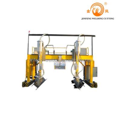 China Steel Structure Welding H Beam or T Beam I Beam Automatic Box Beam Submerged Arc Welder Welding Machine H Beam Welding Machine for sale