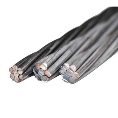 China JCZY Construction Supply High Tensile Prestressed 1860 Mpa 7 Wire Concrete Steel Wire Rope For Sale for sale