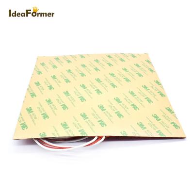 China Building Material Shops 3D Printer Components Heater Pad Silicone Electrical Heat Pads Waterproof Flexible 235mm/220mm/300mm /310mm/400mm For Hot Bed for sale