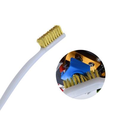 China 3D Printer Components All Beak Copper Block Cleaning Toothbrush for 3D Printer Beak Cleaning Tool SS-TH for sale