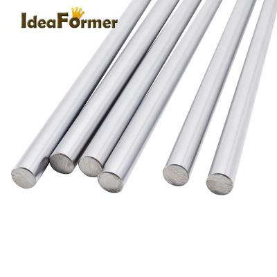 China Building Material Stores 3D Printer Parts Smooth Shaft Rod Length 20/100/200/300/320/400/500mm Chromed Diameter 8mm Stainless Steel Smooth Rods for sale