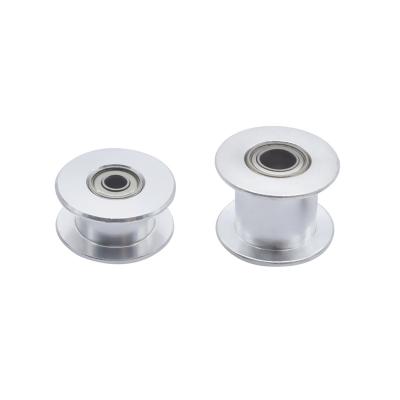 China Retail Idler GT2 Synchro Pulley No Tooth Wheel Synchro Pulley Hole 3/5mm Gear Teeth Width 6/10mm Aluminum 3D Printer Parts for sale