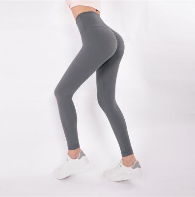 China Fitness Short Tight Women Workout Pants High-waisted Breathable Peach Yoga Butt Legging for sale