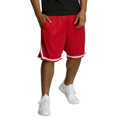 China Custom Ribbed Mens Mesh Basketball Shorts Sportswear Anti-wrinkle Shorts for sale