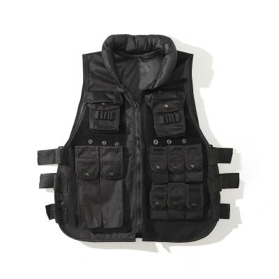 China QUICK DRY Mens High Street Jacket Multi-pocket Vest Cargo Cargo Jackets for sale