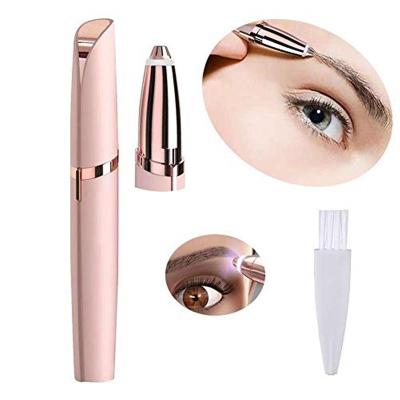 China Electric Lady Electric Eyebrow Trimmer Electric Beauty Equipment Face Trimmer Eyebrow Shaver Trimmer for sale