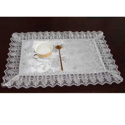 China Jacquard Jacquard 30X45CM Table Set Mats For Dining Table Kitchen Room Decorations for sale