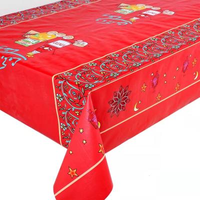 China Hot Selling Low Price Windproof Waterproof Printing Thickened Waterproof Oil Proof Scald Proof And Wash Free Household Tablecloth for sale