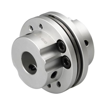 China Hotels CLT Single Diaphragm Stepped Aluminum Alloy Servo Motor Coupling Screw Clamping Diaphragm Coupling for sale