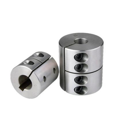 China Factory High Shaft Stainless Steel Rigid Mating Coupler For Servo Motor Stepmotor for sale