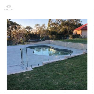 China Sanjing Swimming Pools Glass Fence Modern High Quality Ccc Glass Safety for sale