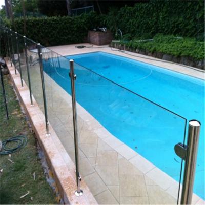 China Modern Cheap Safety Clear Panel Fence Panels Tempered Pool Laminate Glass Fence Fencing Panels Glass Fencing For Sale for sale