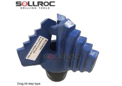 Cina SGS API REG Thread Carburo di Tungsteno Step Drag Bits con 3 4 ali in vendita