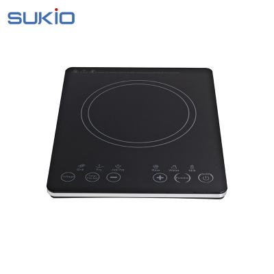 China CE/CB/RoHS/EMC/EMF/ERP Approvals 2000W 120V High Power Fan Single Touch Induction Cooker Single Hob Wide Range for sale