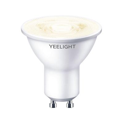 China YEELIGHT Xiaomi Desk Top Selling Light Bulb W1 GU10 Dimmable Google Smart Home Devices Led Bulb Lights Amazon Alexa SamrtThings Remote Control for sale