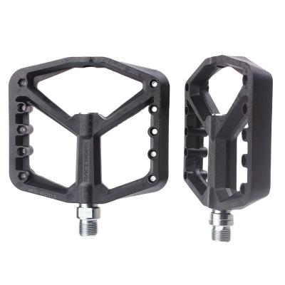 China Mountain Bikes Spot Hot Sale Nylon RACEWORK MTB Bike Pedal DU+Sealed Backing Color Ultralight Cycling Bicycle Pedals for sale