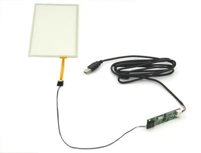 China 7'' 4 wire Resistive Lcd Touch Screen Panel Tft Lcd Panel USB Connector for sale