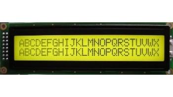 China Charakter LCD-Modul des Positiv-40 x 2, breite Temperatur Anzeige Transflective STN LCD zu verkaufen