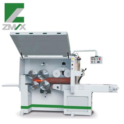 China VERTICAL Log Processing Multiple Circular Rip Saw Machine For Wood Cutting for sale