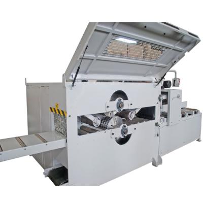 China VERTICAL Woodworking Machine Multiple Plank Multiple Blade Ripping Saw Machine for sale