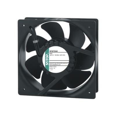 China Ventilation Cooling Fabricate All Metal Ac Axial Fan 2072 High Cfm Cooling Low Voice for sale