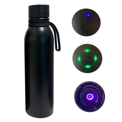 China PORTABLE Factory Office Sports Wholesale Vacuum Flask UV Light Water Bottle Outdoor Vacuum Bottle for sale