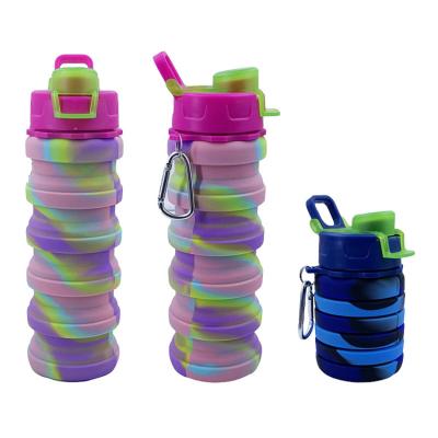 China Factory Materials Water Bottle Factory Materials Wholesale Viable Technology Special Silicone Cup Collapsible Safe Folding for sale