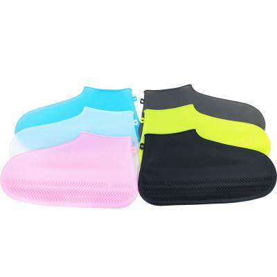 China Amazon Recyclable Hot Selling Colorful Silicone Protector Anti Slip Shoe Waterproof Rain Shoes for sale