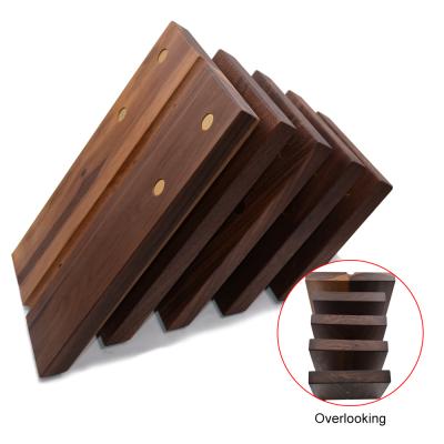 China Disposable Cheap Magnetic Knife Holder Wooden Knife Block With Strong Magnetic Kitchen Storage for sale