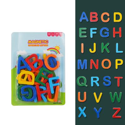 China ABC Teaching High Quality Plastic Capital Letters Game With Magnetic Mother-Child Interactive Toys for sale