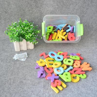 China DIY Toy Set 3D EVA Magnet ABC Educational Colorful Letters Customized Alphabet As Education Tool And Kids Gift for sale