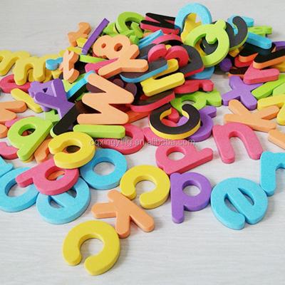 China Educational Supplies Magnetic ABC Letter and Numbers 123 Education for Kids Foam Magnetic Alphabet Toys Multicolor for sale