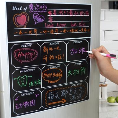 China Form Smart Organizer Fridge Monthly Magnetic Calendar Dry Erase Board for sale