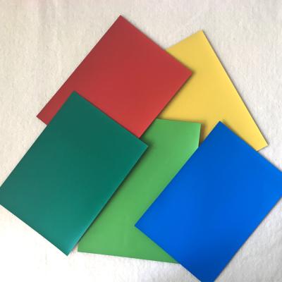 China Industrial Magnet China Market Plain Or Multi Color Magnetic Sheet With Adhesive PVC Paper Coating for sale