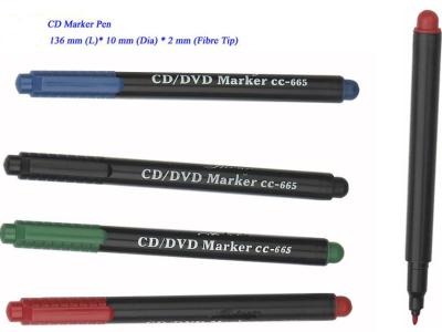 China slim barrel CD marker pen,permanent ink CD marker pen for sale