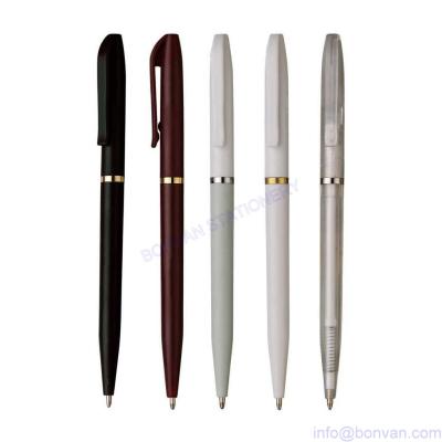 China simple twist ball pen, low price ball pen for hotel use,hotel promotional pen for sale