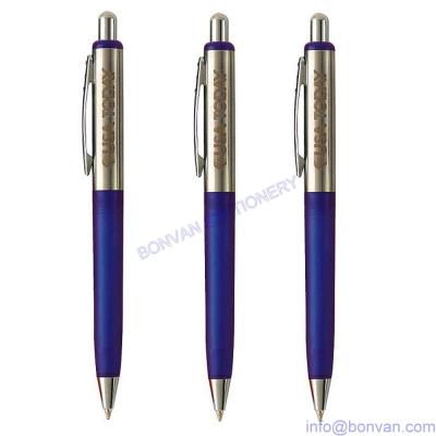 China click promotional metal pen, push metal pen, click metal ballpen for promotional use for sale