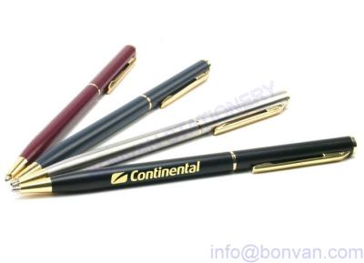 China metal twist ballpoint pen, twist metal ball pen,twist metal pen for sale