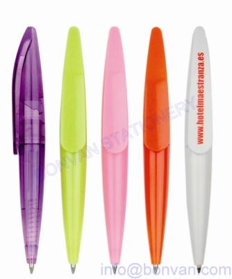 China short plastic pen,short style twist action promotional pen,advertising pen for sale