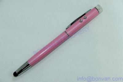 China metal pen with light function, metal pen with LED light,LED light metal pen for sale