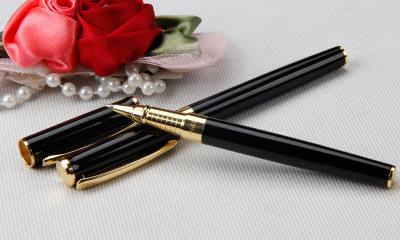 China promotional business metal roller pen,logo branded gift roller metal pen for sale