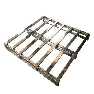 China Cargo Stacking All 304 Stainless Steel Metal Pallet Fabrications / Customized by Professional Manufacturers for Different Extreme Environments for sale