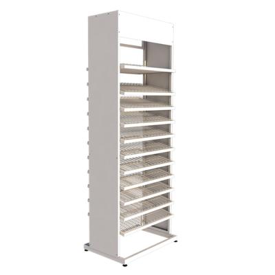 China Factory Supermarkets.warehouse custom cosmetics display stand metal lipstick nail polish bottle retail display rack for sale